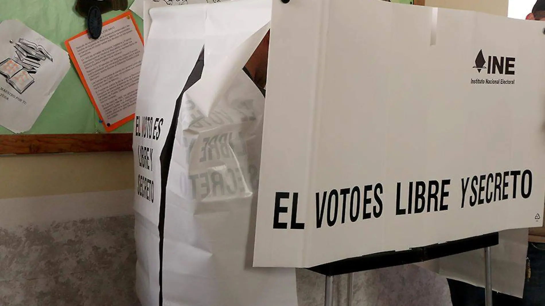 Casilla de votación INE